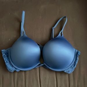 Blue Victoria’s Secret bra